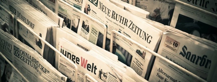 Newspapers are a key element in the media relations mix
